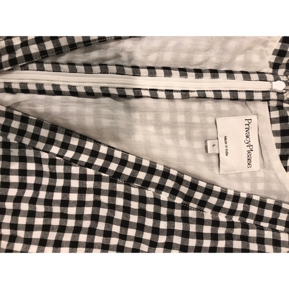 Gingham Privacy please romper - Picture 6 of 7